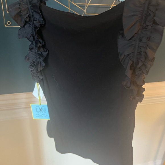 Cece Ruffle Ridge Tank nwot - Picture 5 of 5